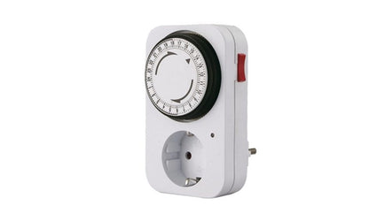 Goobay tijdschakelklok - mechanisch (96 schakelingen per 24u) - voor binnen / wit