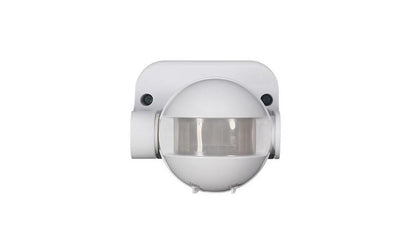 Perel Bewegingsmelder, PIR, 12 m detectiebereik, 180° detectiehoek, IP44, gebruik binnen- en buitenshuis, wit – productafbeelding 2