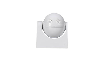 Perel Bewegingsmelder, PIR, 12 m detectiebereik, 180° detectiehoek, IP44, gebruik binnen- en buitenshuis, wit – productafbeelding 4
