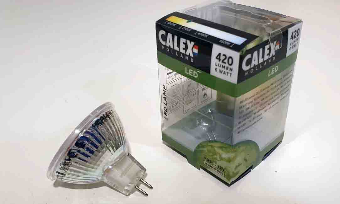 Calex MR16 GU5.3 LED-spot – 6 W (420 lm), extra warm – productafbeelding 2