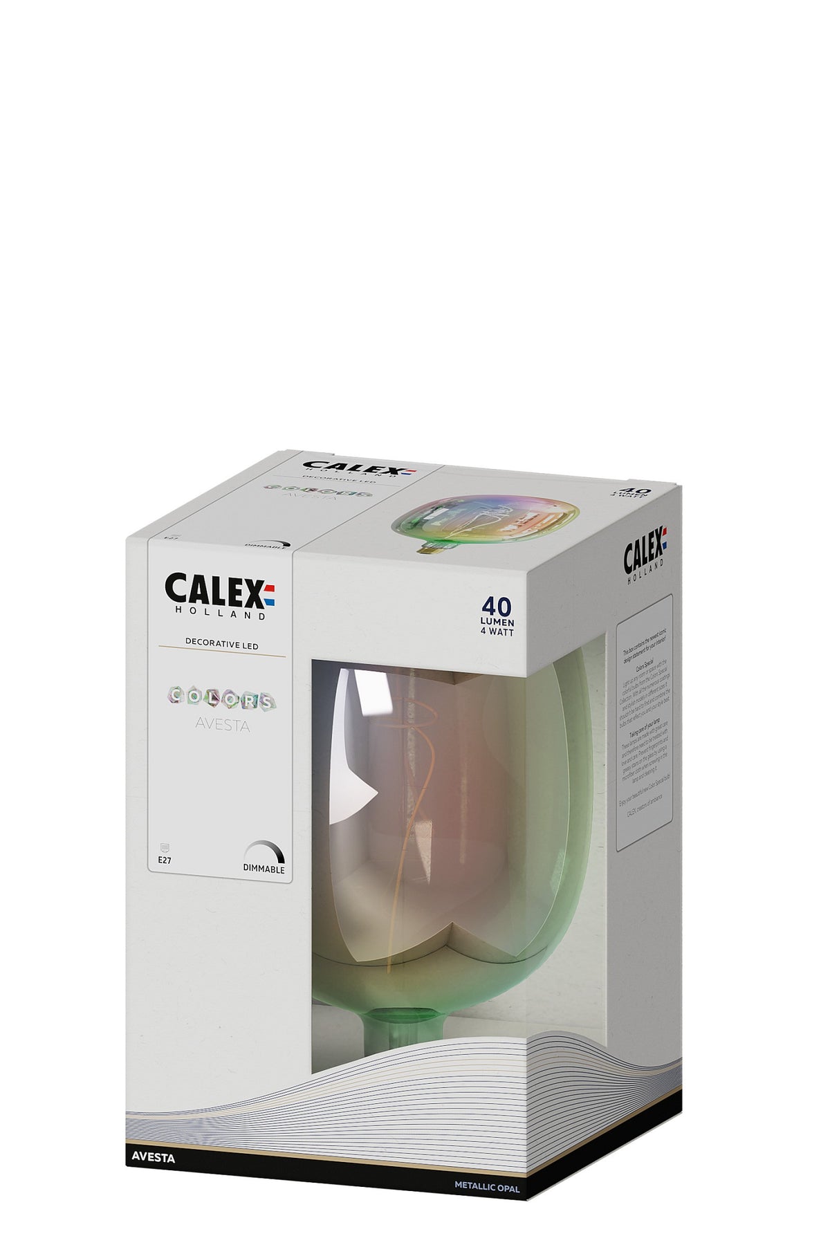 Colors Calex LED Avesta Metallic Opal – productafbeelding 3
