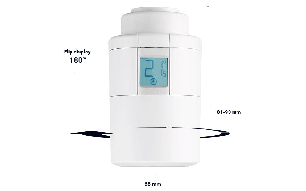 Danfoss Eco Bluetooth Radiator thermostaatknop