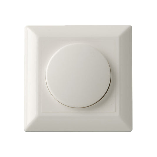 Dimmerknop met afdekraam |  Wit | Lybardo