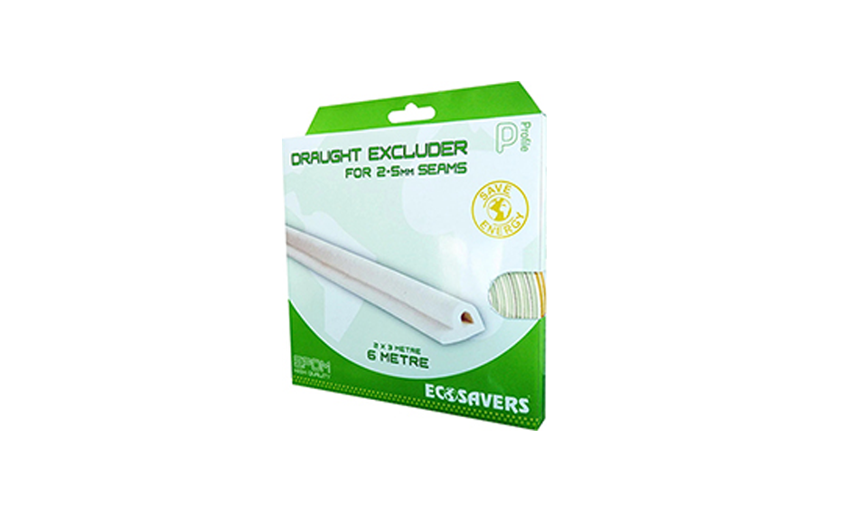 Ecosavers Tochtband P zelfklevend 2 tot 5 mm (gemiddelde kier) – productafbeelding 2