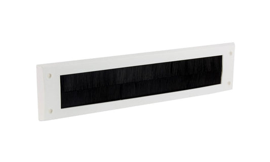 Ellen brievenbusborstel wit zonder klep – 340 x 80 mm