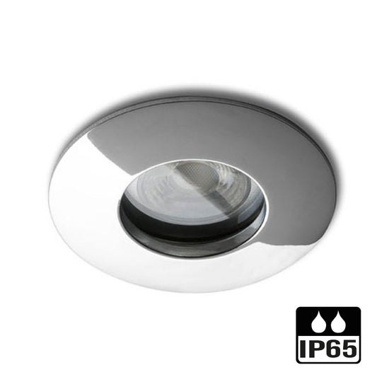 Badkamer inbouwspot | IP65 | Rond | Chrome