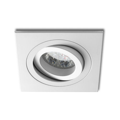 Inbouwspot Vienna | Kantelbaar | Vierkant |  Wit