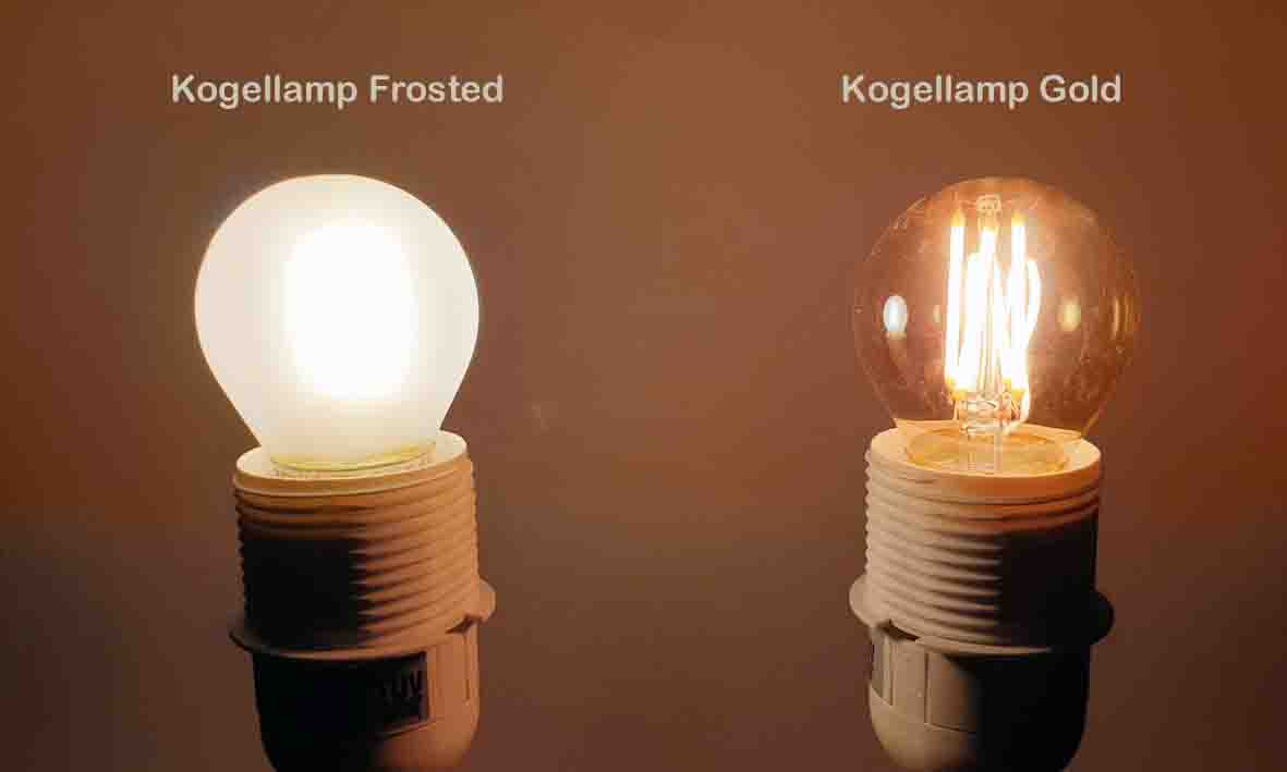 Goud serie Calex LED Kogellamp