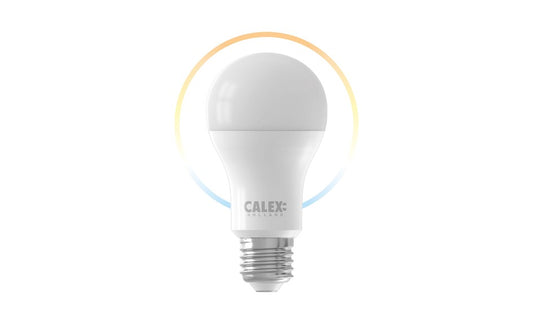 Calex Slimme Lamp - Wifi LED Verlichting - E27 - Smart Bulb - Dimbaar - Warm Wit licht - 9W