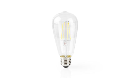 Slimme LED Filamentlamp – Nedis SmartLife, E27, 500 lm 5W, Warm Wit