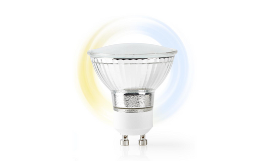 Spot GU10 Smart Home Nedis LED 400 lumen dimbaar met App.