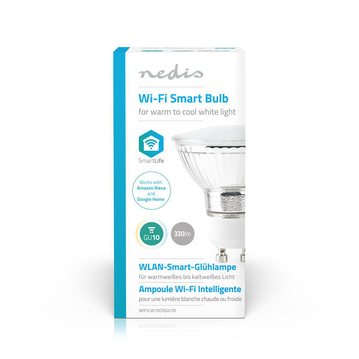 Spot GU10 Smart Home Nedis LED 400 lumen dimbaar met App. – productafbeelding 3
