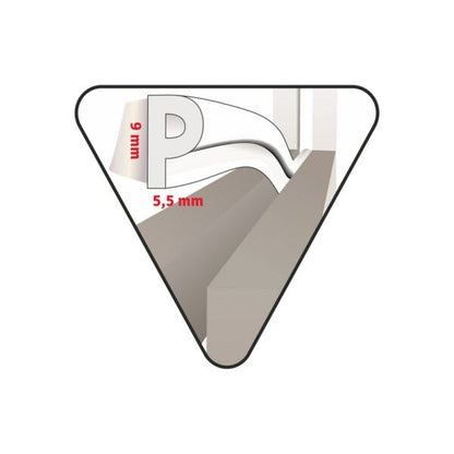Tochtband Deltafix O-profiel wit