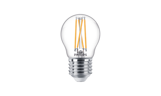 Philips MASTER LED E27 Kogel Filament Helder 3.5W 470lm - 922-927 Dim To Warm