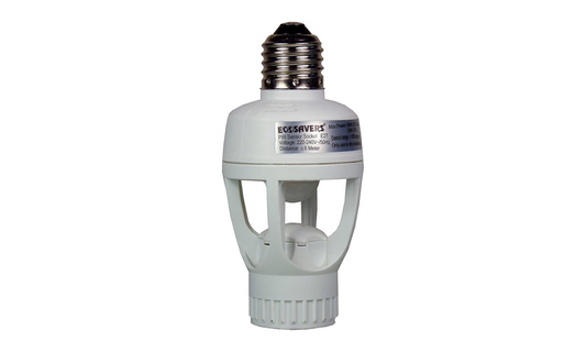 Ecosavers Pir Sensor E27 bewegingsmelder (5 meter, 60 Watt)