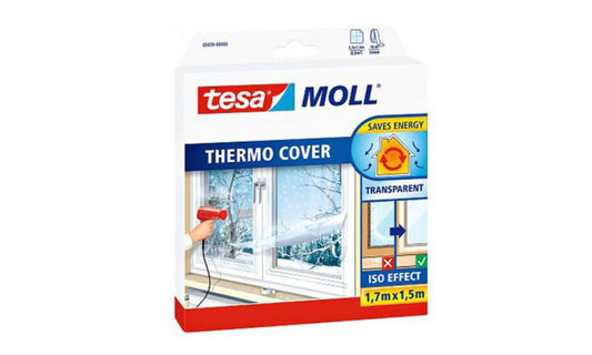 Tesamoll® Thermo Cover raamfolie – 2,55 m²