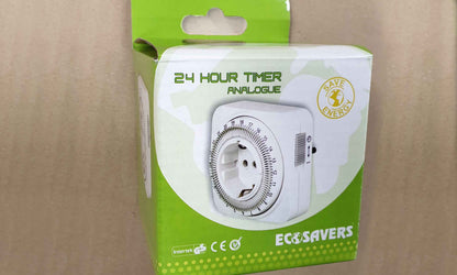 Ecosavers - Tijdschakelklok Analoog - 24 uurs timer/tijdschakelklok – productafbeelding 5