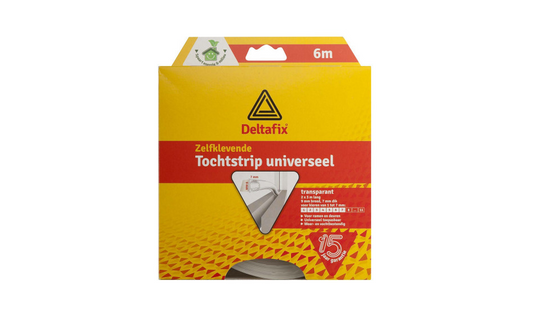 Tochtband Deltafix Universeel transparant